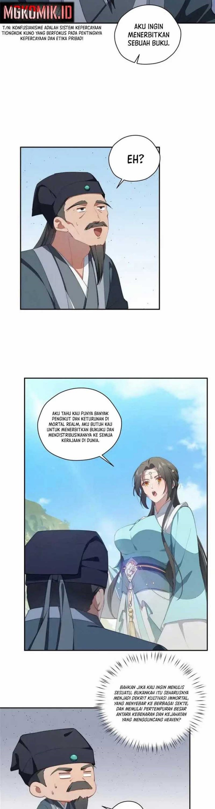 What Do You Do If the Heroine Escapes From Your Novel Chapter 82 bahasa Indonesia Gambar 18