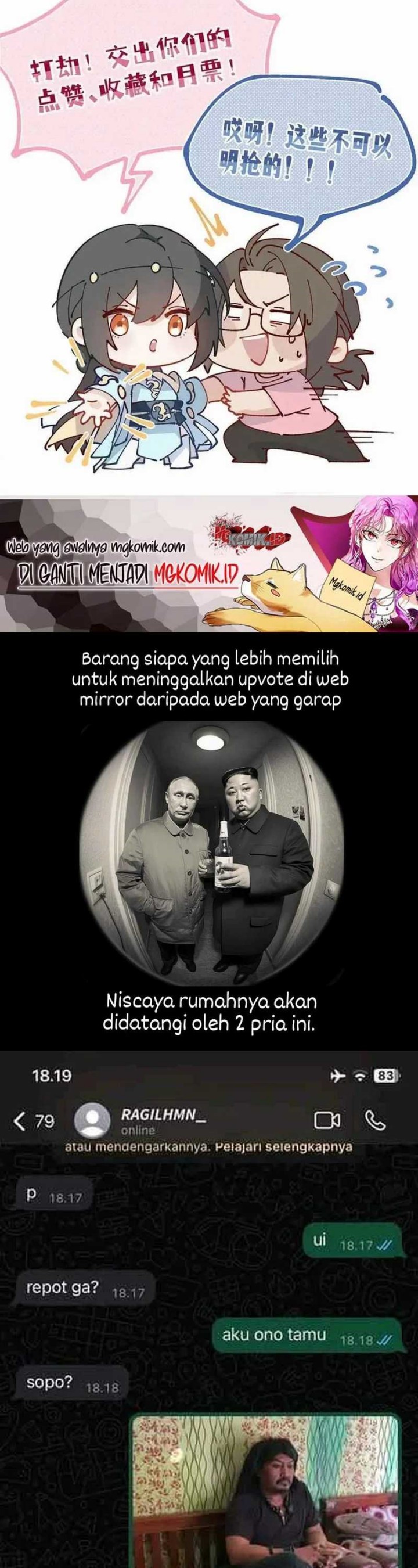 What Do You Do If the Heroine Escapes From Your Novel Chapter 82 bahasa Indonesia Gambar 21