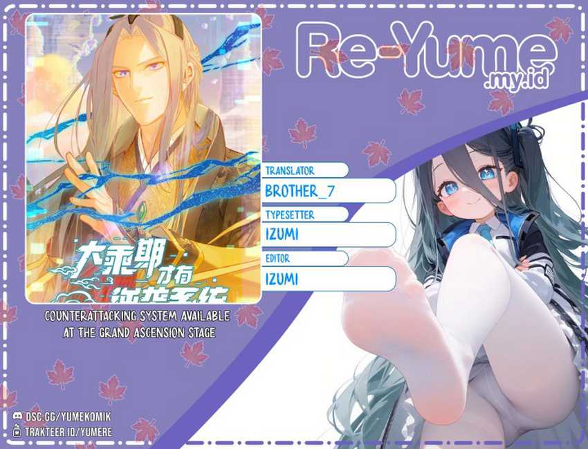 Baca Komik Counterattacking System Available At The Grand Ascension Stage Chapter 37 Gambar 1