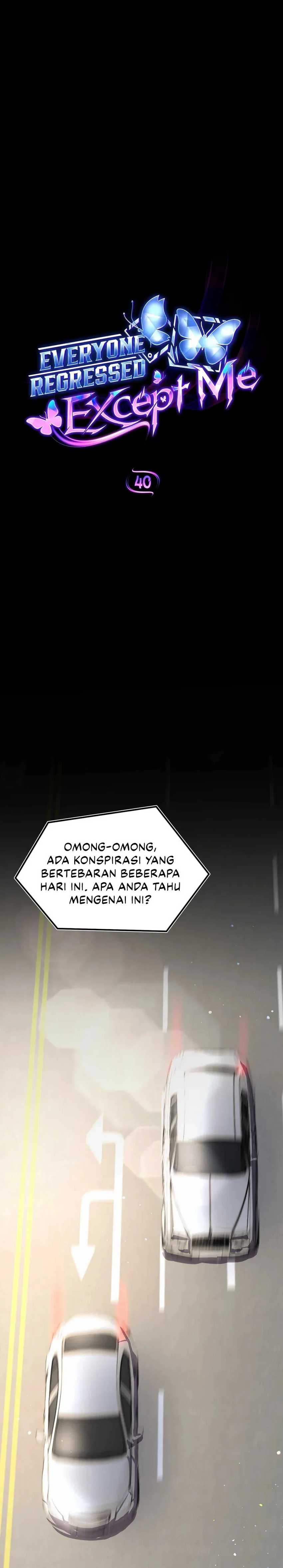 Baca Manhwa Everyone Regressed Except Me Chapter 40 Gambar 2