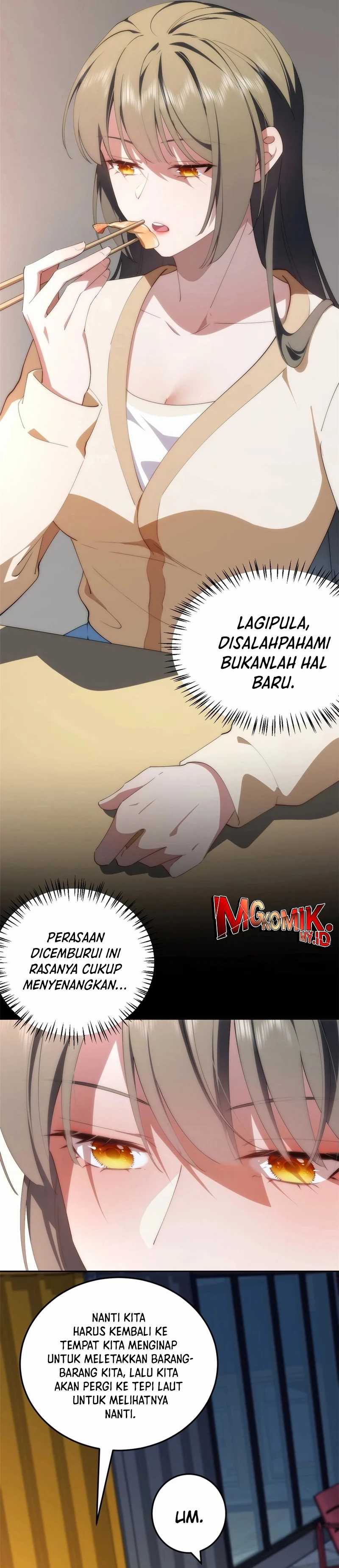 What Do You Do If the Heroine Escapes From Your Novel Chapter 92 bahasa Indonesia Gambar 21