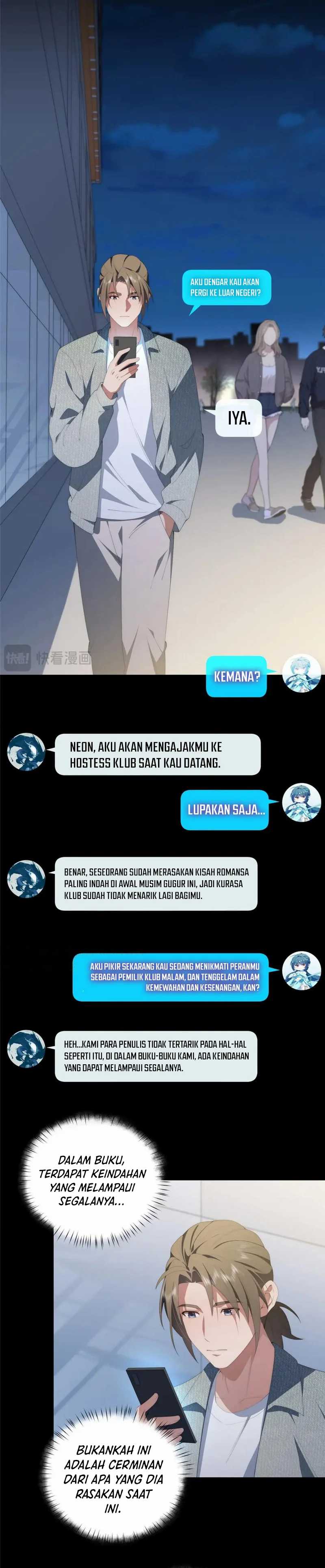 What Do You Do If the Heroine Escapes From Your Novel Chapter 100 bahasa Indonesia Gambar 17
