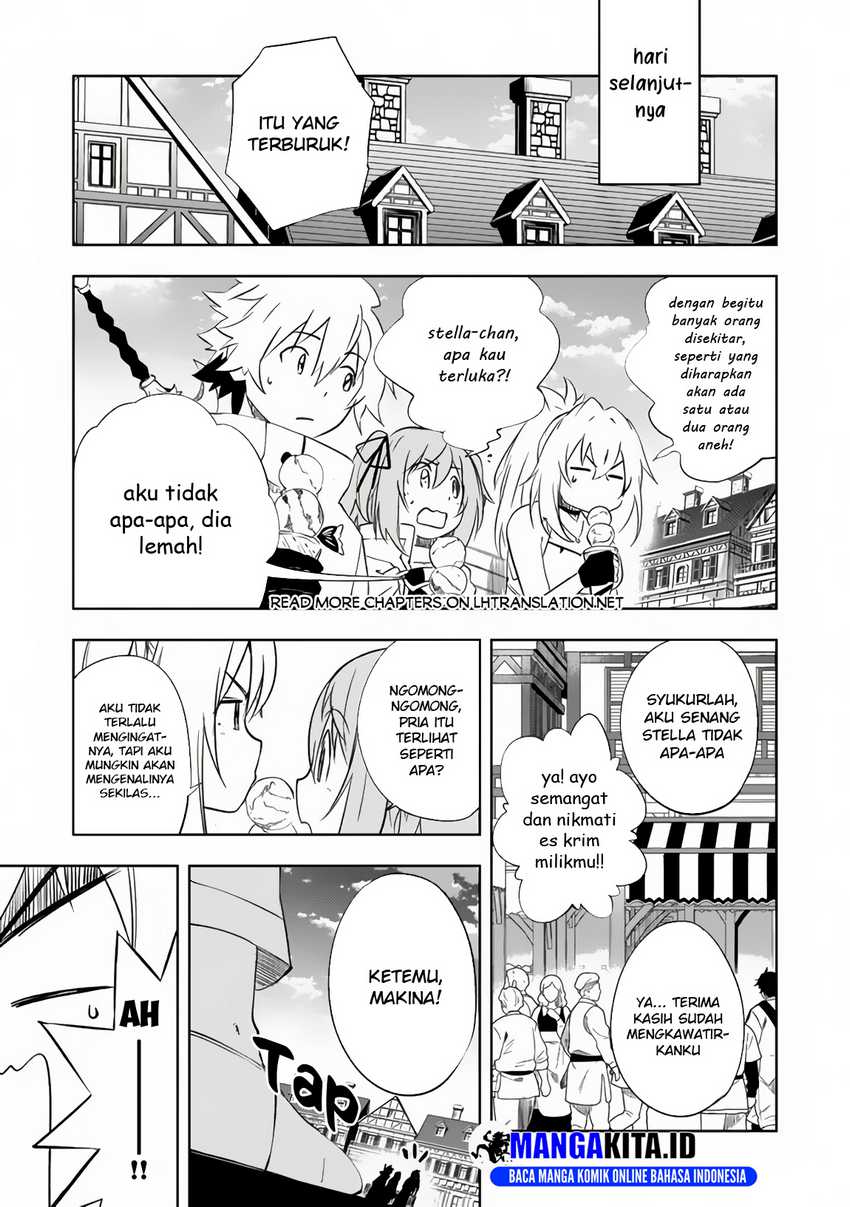 “Jako ni wa Kaji ga Oniaida www” to Iwareta Kaji Level 9999 no Ore, Tsuihousareta no de Boukensha ni Tenshoku suru – Saikyou de Musou Shinagara Guild de Tanoshiku Kurashimasu Chapter 8.2 bahasa Indonesia Gambar 11