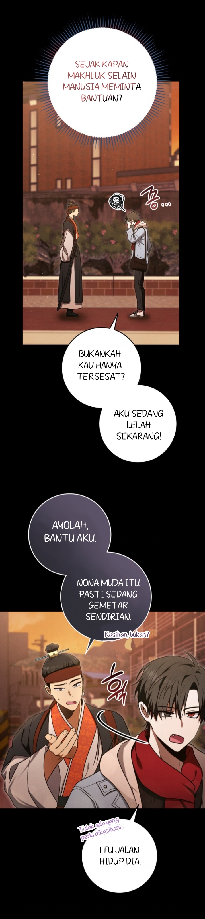 The Strange Tales of The Crescent Moon Hall Chapter 11 bahasa Indonesia Gambar 12