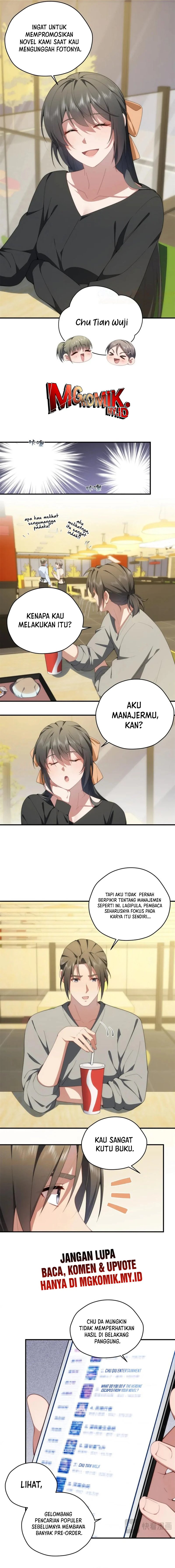 What Do You Do If the Heroine Escapes From Your Novel Chapter 103 bahasa Indonesia Gambar 4