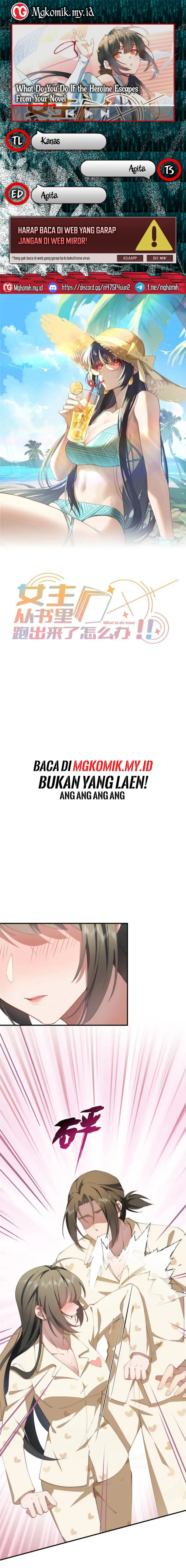 Baca Komik What Do You Do If the Heroine Escapes From Your Novel Chapter 102 bahasa Indonesia Gambar 1