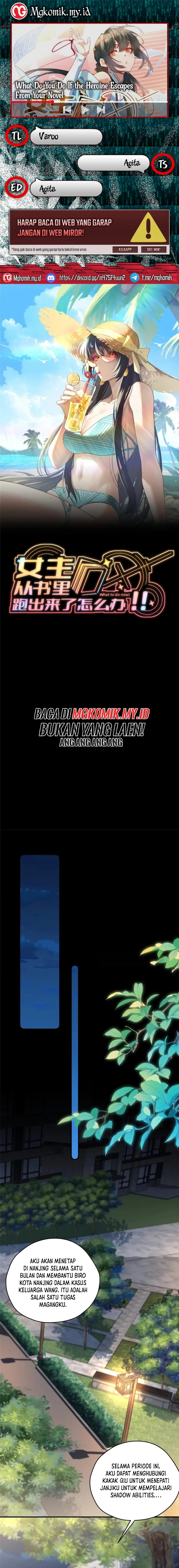Baca Komik What Do You Do If the Heroine Escapes From Your Novel Chapter 101 bahasa Indonesia Gambar 1