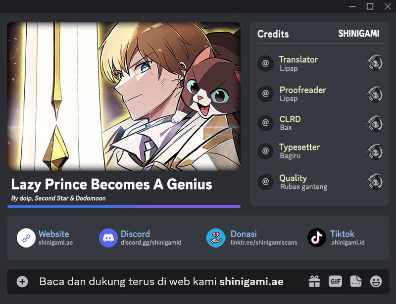 Baca Komik Lazy Prince Becomes a Genius Chapter 127 Gambar 1