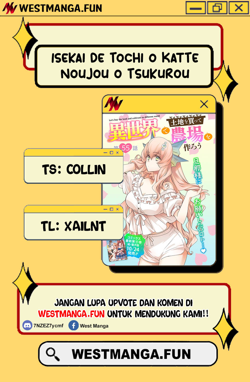 Isekai de Tochi o Katte Noujou o Tsukurou Chapter 55 Gambar 4