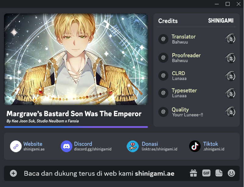 Baca Komik Margrave’s Bastard Son was The Emperor Chapter 52 Gambar 1