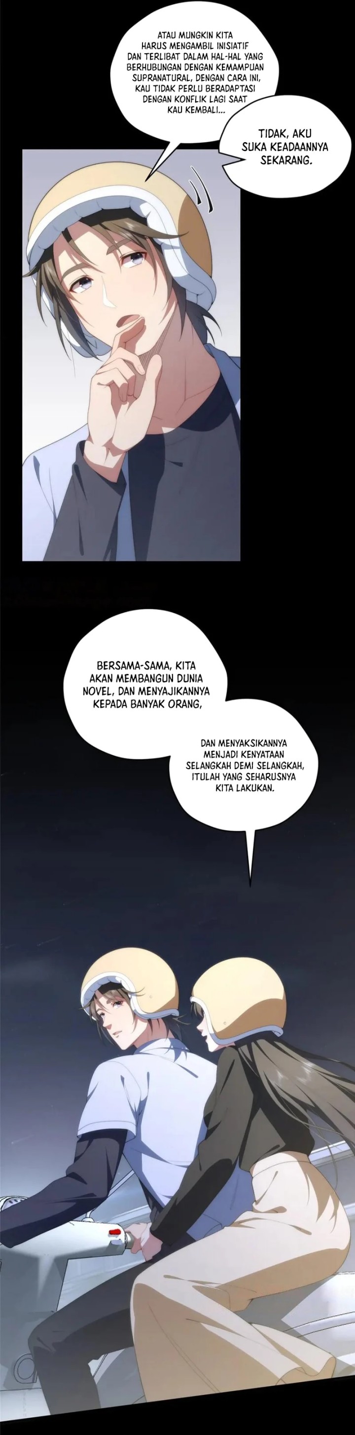 What Do You Do If the Heroine Escapes From Your Novel Chapter 114 bahasa Indonesia Gambar 21