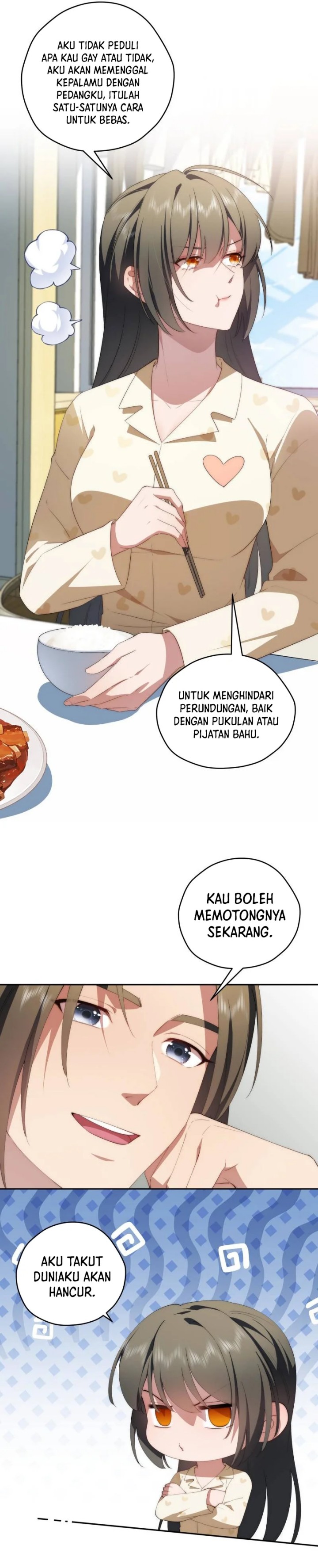 What Do You Do If the Heroine Escapes From Your Novel Chapter 112 bahasa Indonesia Gambar 3