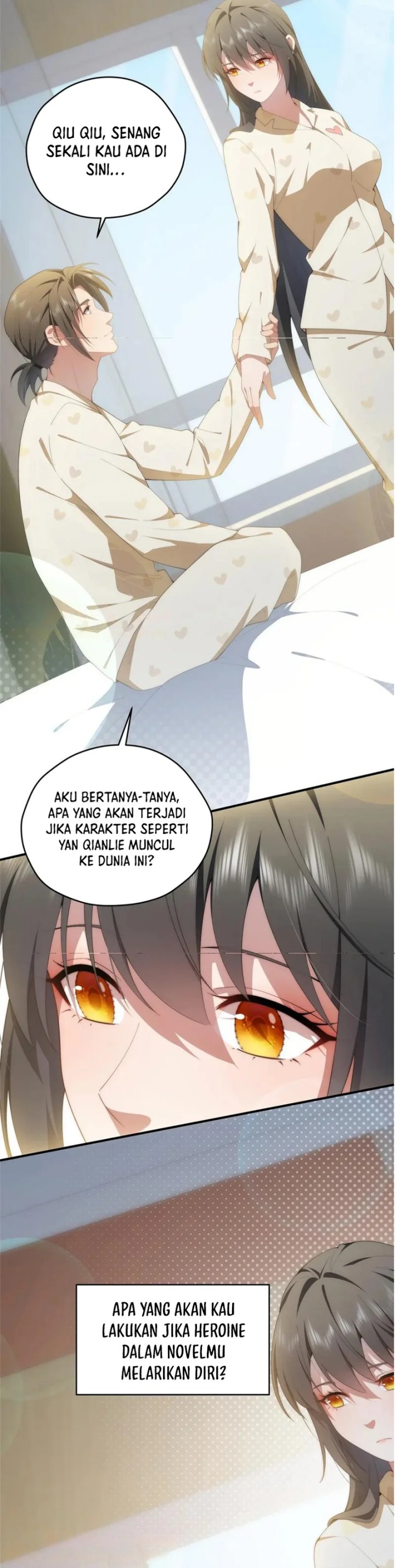 What Do You Do If the Heroine Escapes From Your Novel Chapter 111 bahasa Indonesia Gambar 17