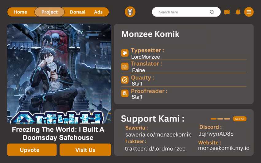 Baca Komik Freezing The World: I Built A Doomsday Safehouse Chapter 364 Gambar 1