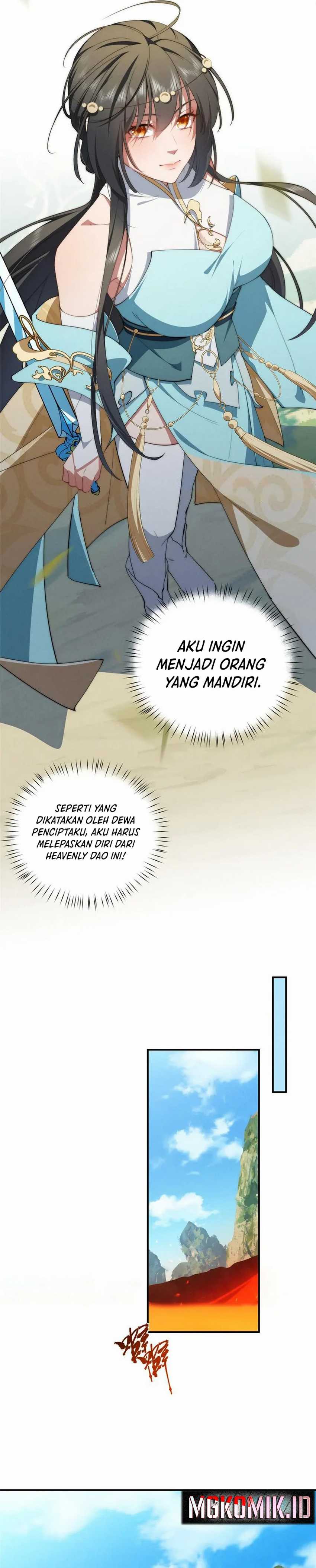 What Do You Do If the Heroine Escapes From Your Novel Chapter 130 bahasa Indonesia Gambar 23