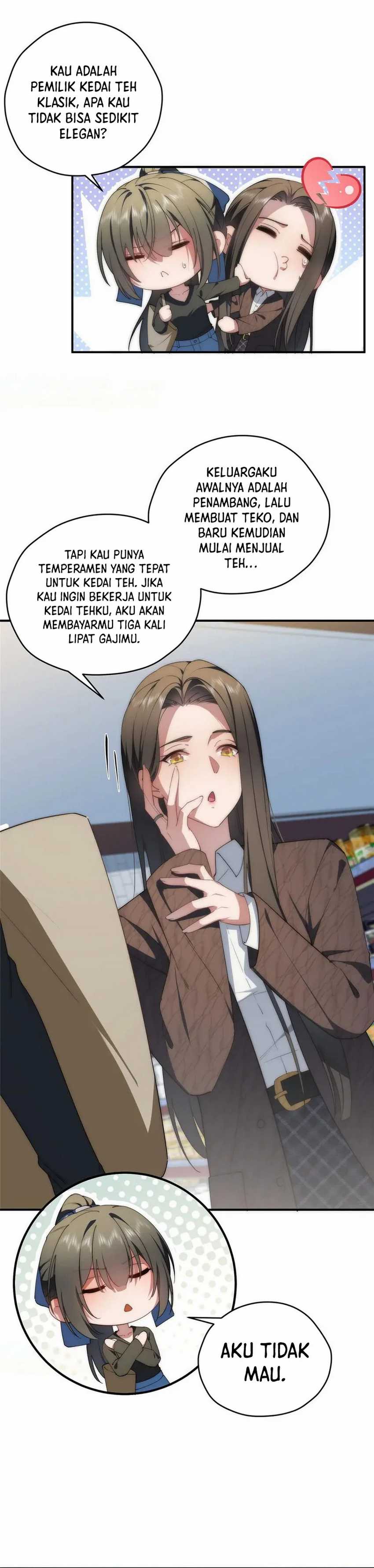 What Do You Do If the Heroine Escapes From Your Novel Chapter 127 bahasa Indonesia Gambar 5