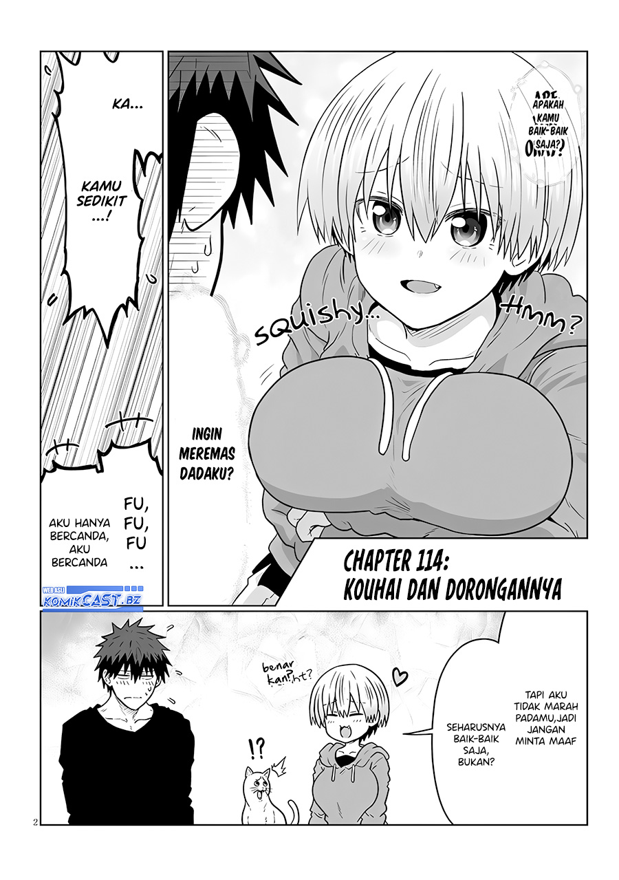 Uzaki-chan wa Asobitai! Chapter 114 Gambar 3