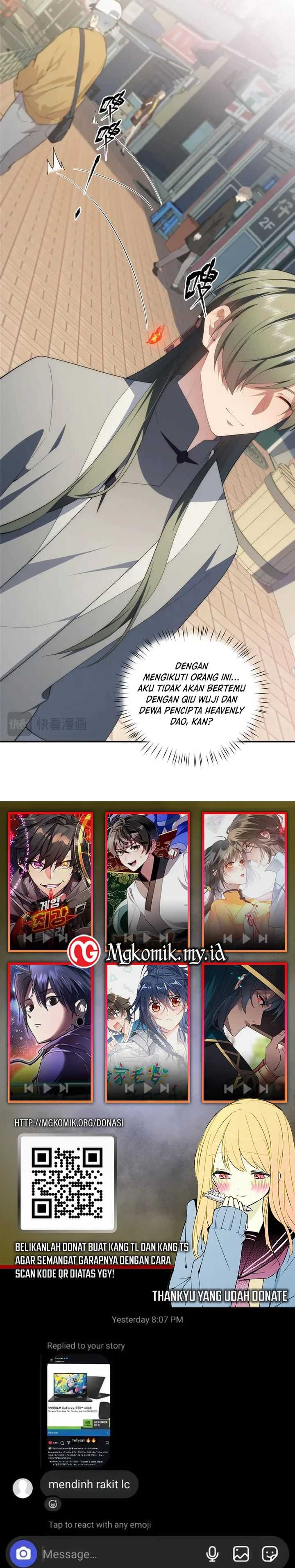 What Do You Do If the Heroine Escapes From Your Novel Chapter 132 bahasa Indonesia Gambar 11
