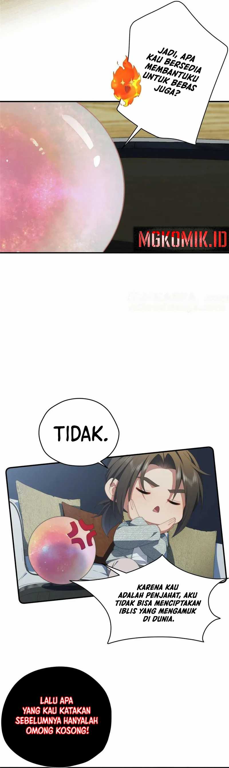 What Do You Do If the Heroine Escapes From Your Novel Chapter 138 bahasa Indonesia Gambar 18