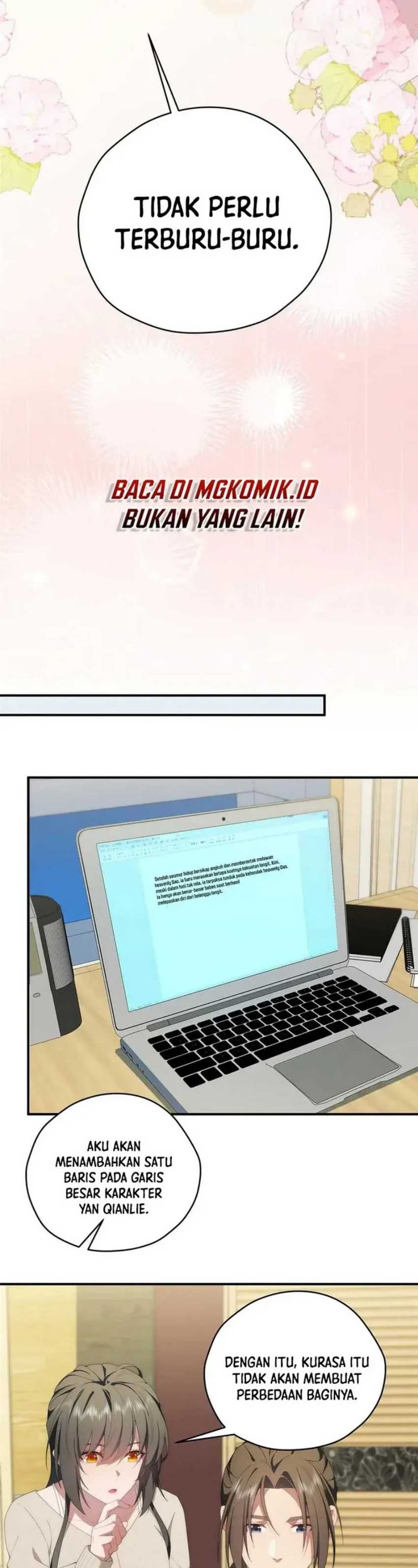 What Do You Do If the Heroine Escapes From Your Novel Chapter 140 bahasa Indonesia Gambar 17