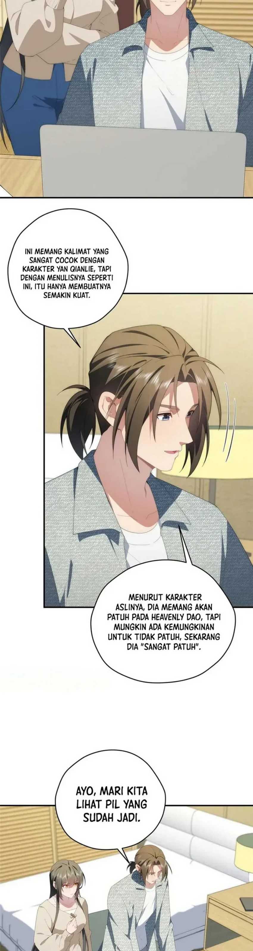 What Do You Do If the Heroine Escapes From Your Novel Chapter 140 bahasa Indonesia Gambar 18