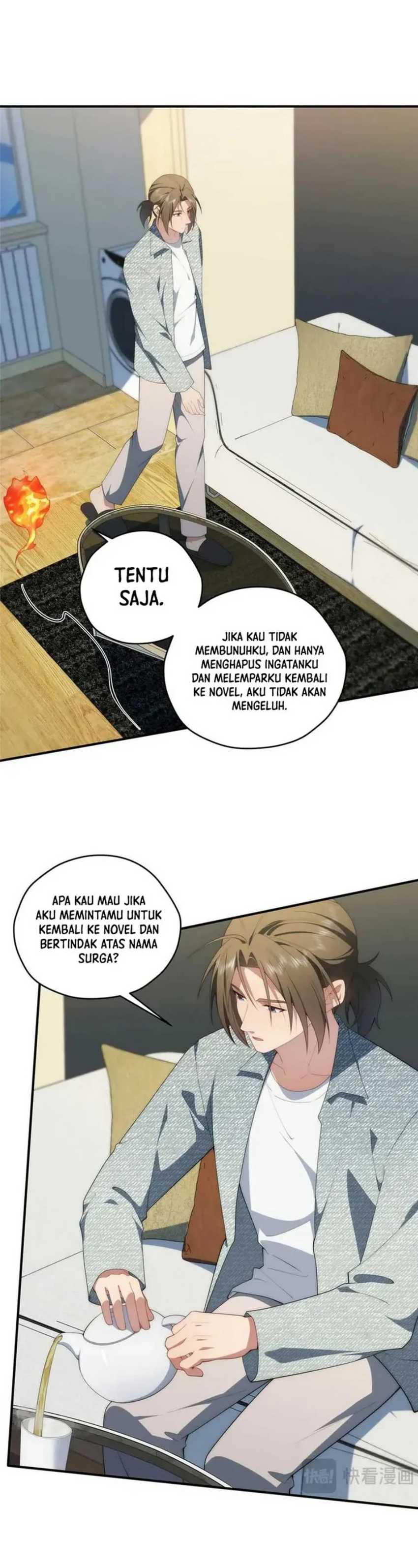 What Do You Do If the Heroine Escapes From Your Novel Chapter 140 bahasa Indonesia Gambar 22