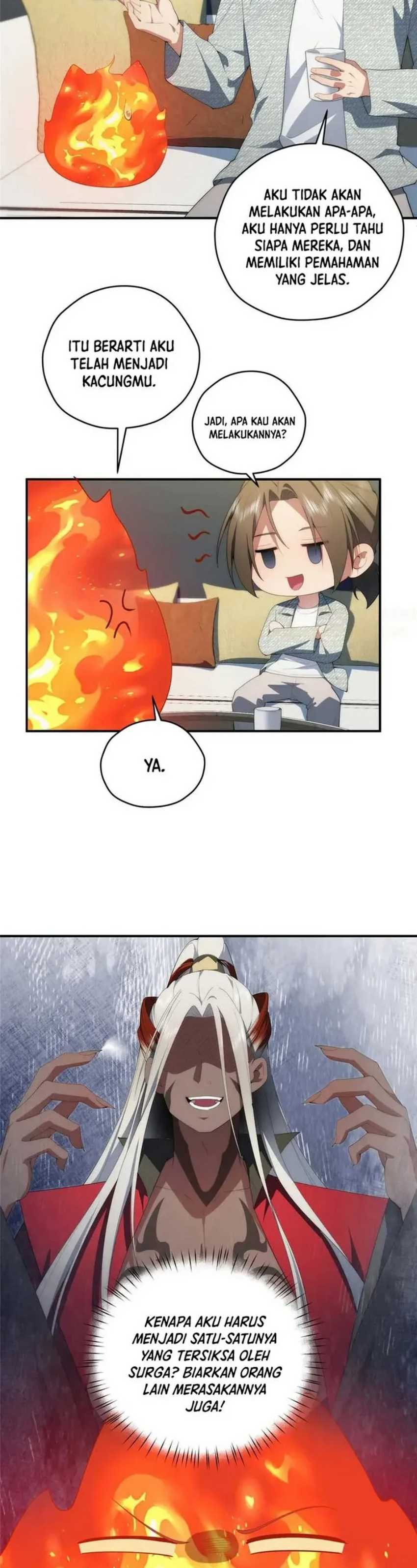 What Do You Do If the Heroine Escapes From Your Novel Chapter 140 bahasa Indonesia Gambar 25