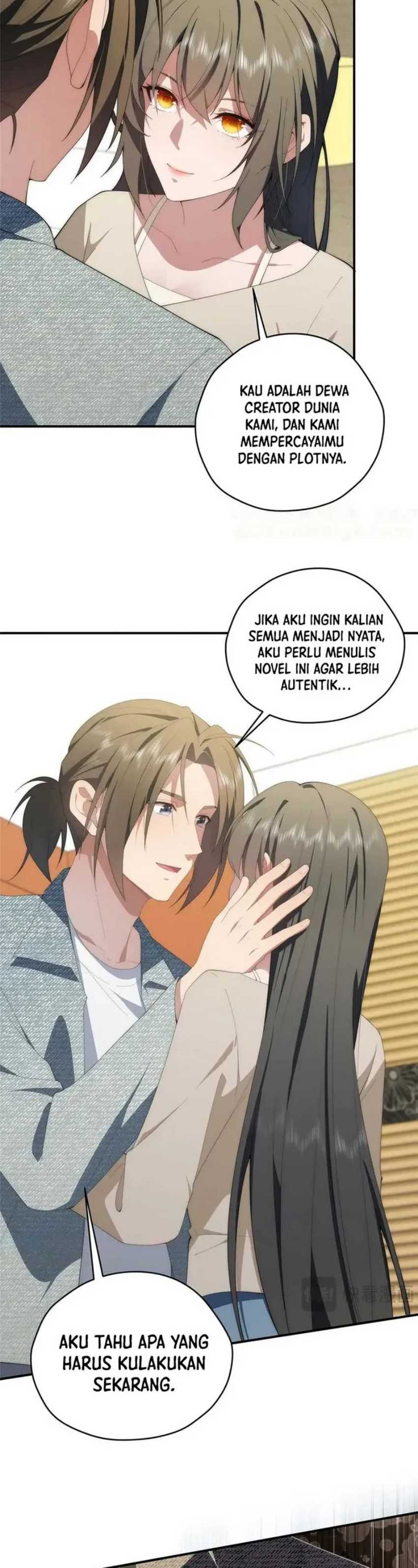 What Do You Do If the Heroine Escapes From Your Novel Chapter 140 bahasa Indonesia Gambar 9