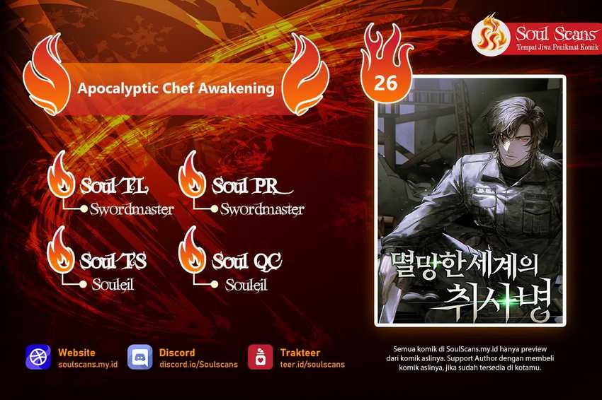 Baca Komik Apocalyptic Chef Awakening Chapter 26 Gambar 1