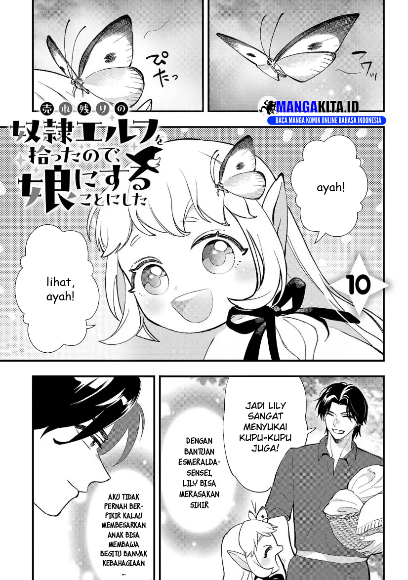 Baca Manga Urenokori no Dorei Elf wo Hirotta no de, Musume ni suru Koto ni shita Chapter 10 Gambar 2