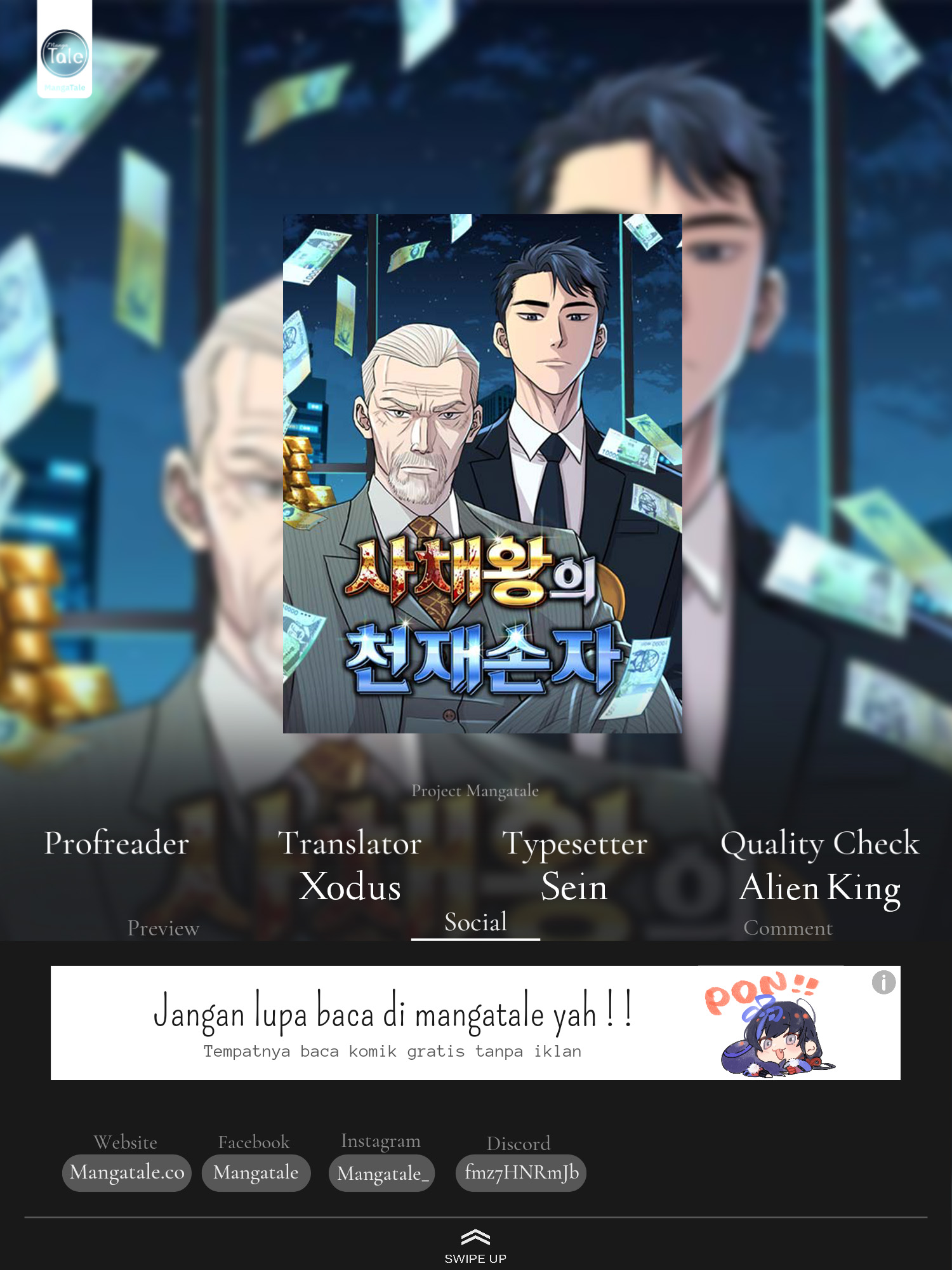 Baca Komik Genius Grandson of the Loan Shark King Chapter 15 bahasa Indonesia Gambar 1