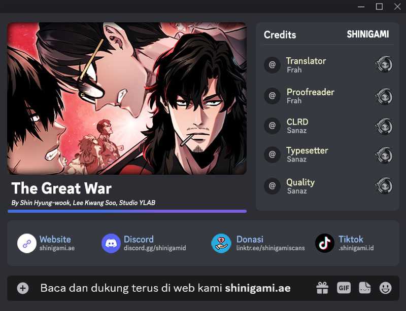 Baca Komik The Great War Chapter 9 Gambar 1