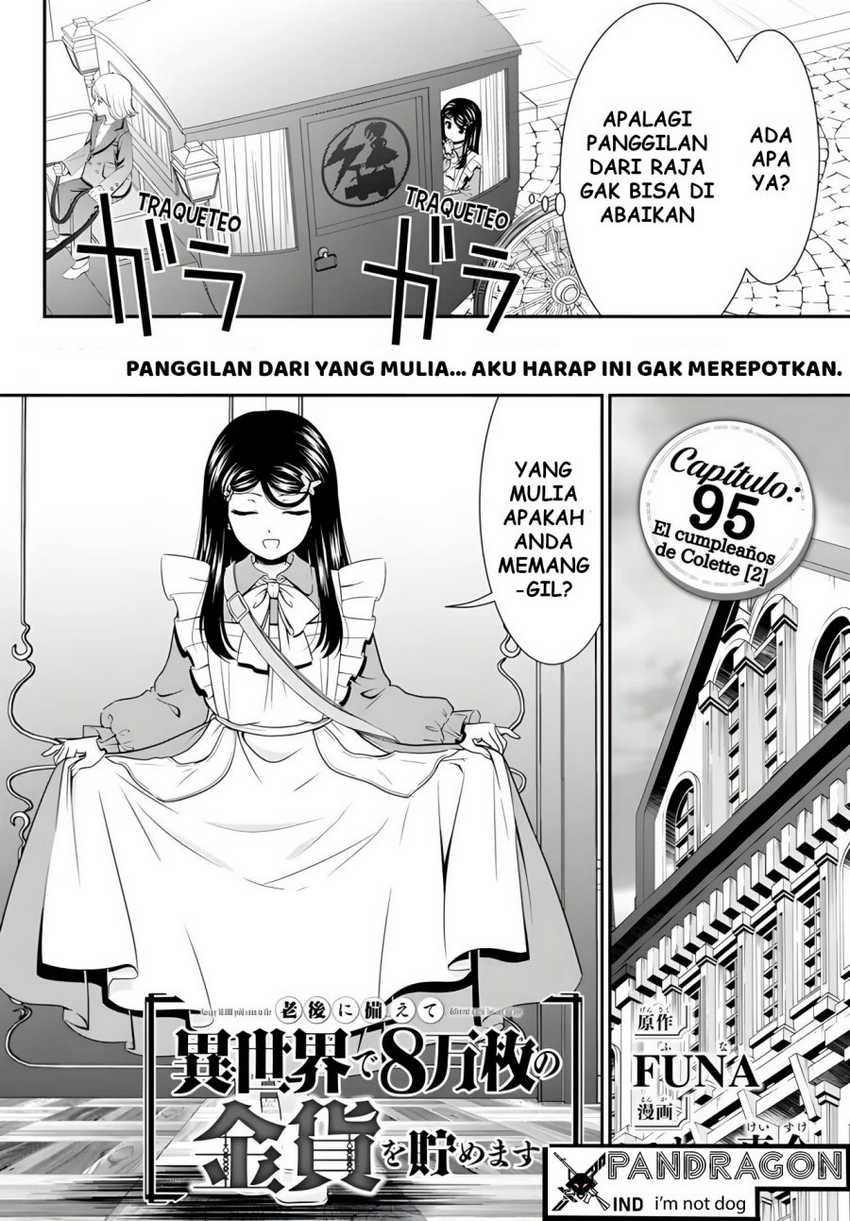 Baca Manga Rougo ni Sonaete Isekai de 8-manmai no Kinka wo Tamemasu Chapter 95 Gambar 2