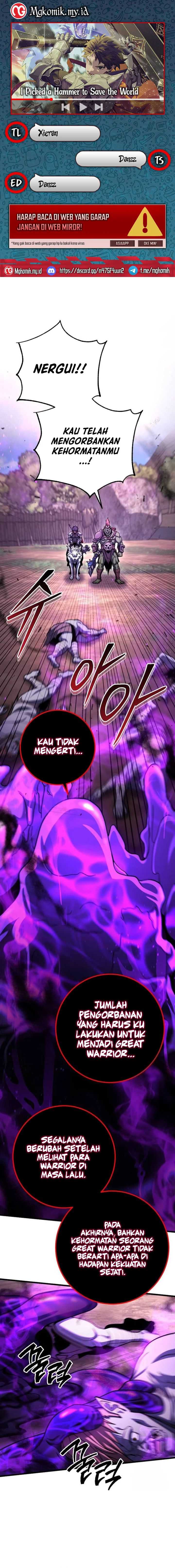 Baca Komik I Picked A Hammer To Save The World Chapter 97 Gambar 1