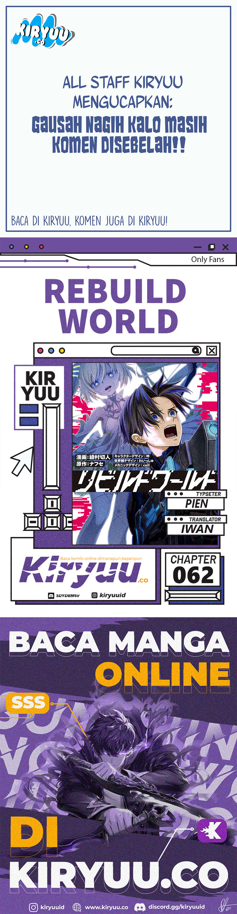 Baca Komik Rebuild World Chapter 62 Gambar 1