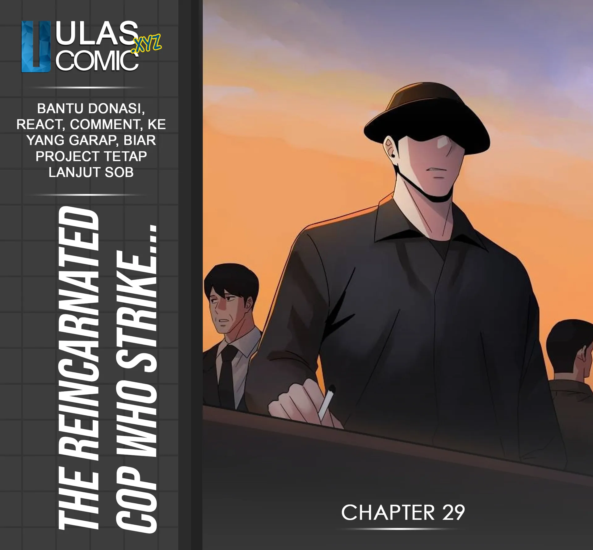 Baca Komik The Reincarnated Cop Who Strikes With Wealth Chapter 29 Gambar 1