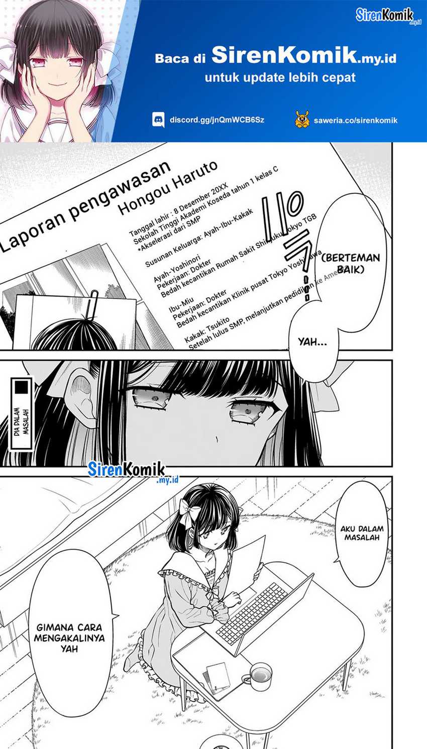 Baca Manga Miyu-chan wa Zutto Tomodachi  Chapter 15.1 bahasa Indonesia Gambar 2