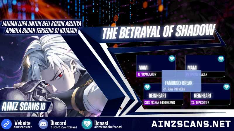 Baca Komik The Betrayal of Shadow  Chapter 32 Gambar 1