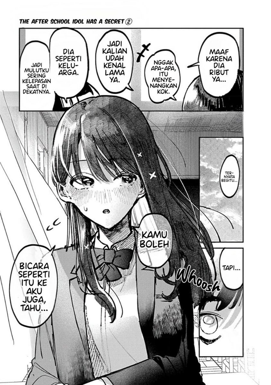 Houkago no Idol ni wa Himitsu ga aru Chapter 10 Gambar 15