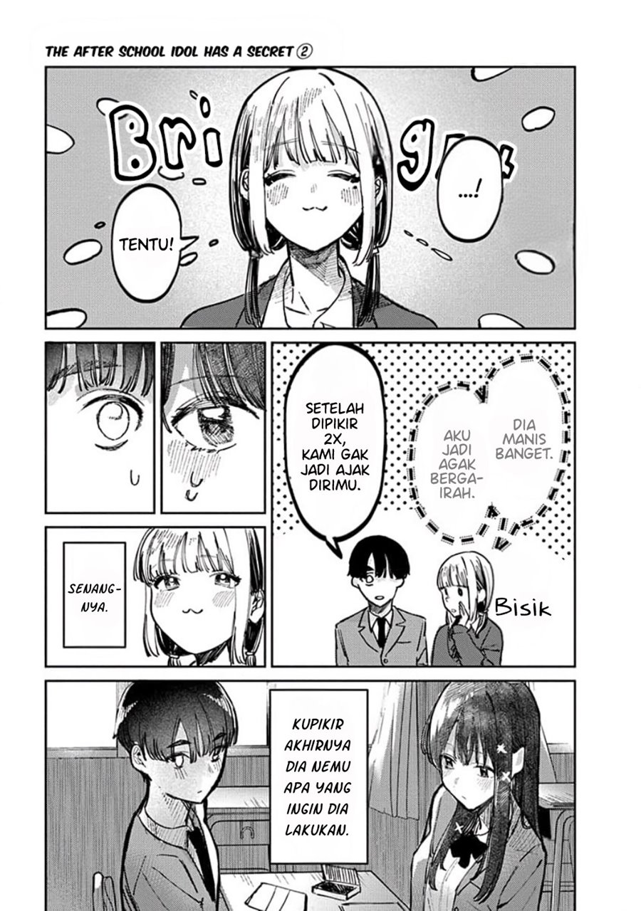 Houkago no Idol ni wa Himitsu ga aru Chapter 10 Gambar 9