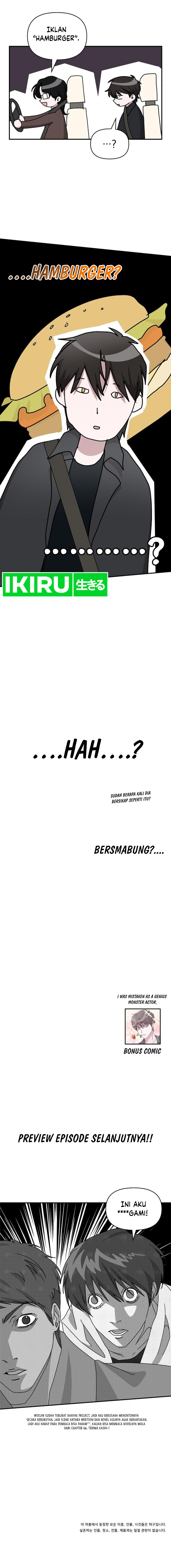 I Was Immediately Mistaken for a Monster Genius Actor Chapter 33 bahasa Indonesia Gambar 13