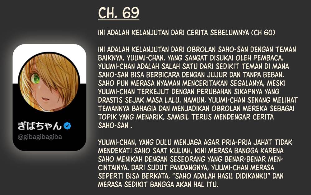 Ochame na Okusan to no Nichijou Chabangoto Chapter 69 bahasa Indonesia Gambar 3