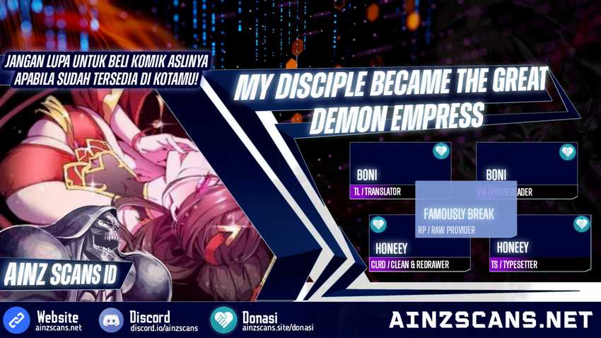Baca Komik My Disciple Became The Great Demon Empress?! Chapter 29 bahasa Indonesia Gambar 1