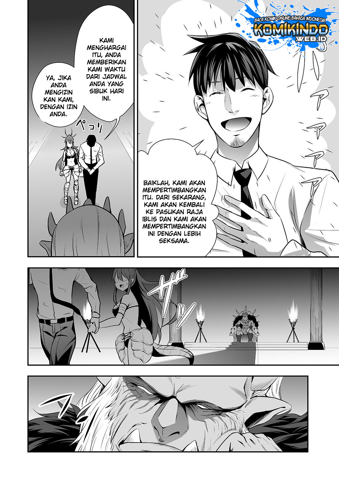 Salaryman Ga Isekai Ni Ittara Shitennou Ni Natta Hanashi Chapter 4 Gambar 14