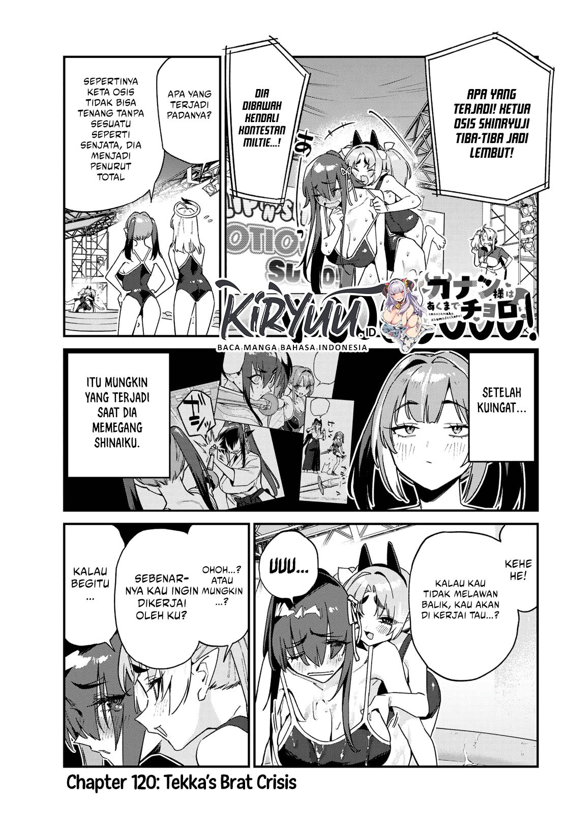 Baca Manga Kanan-sama wa Akumade Choroi Chapter 120 Gambar 2