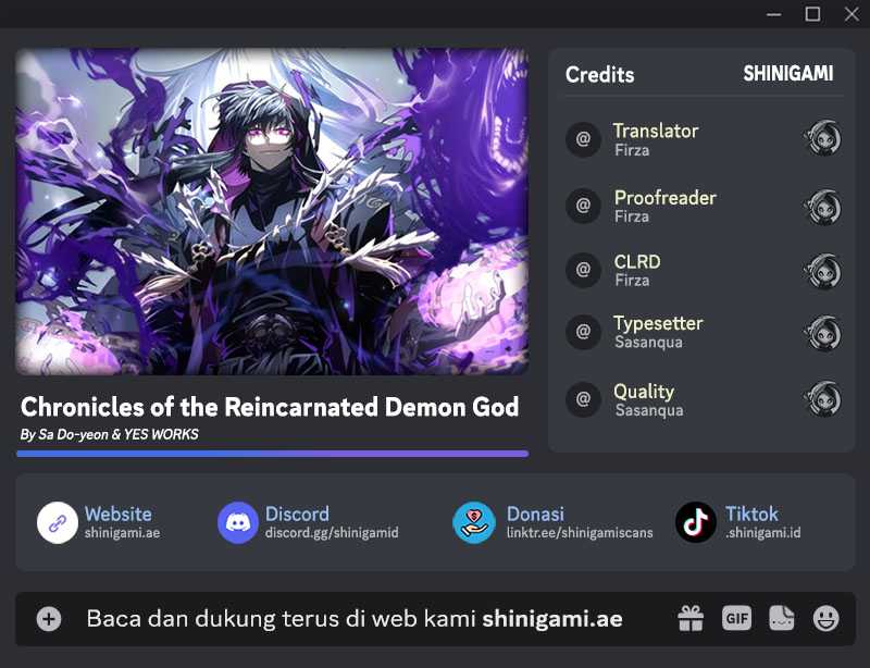 Baca Komik Chronicles of the Reincarnated Demon God Chapter 21 bahasa Indonesia Gambar 1