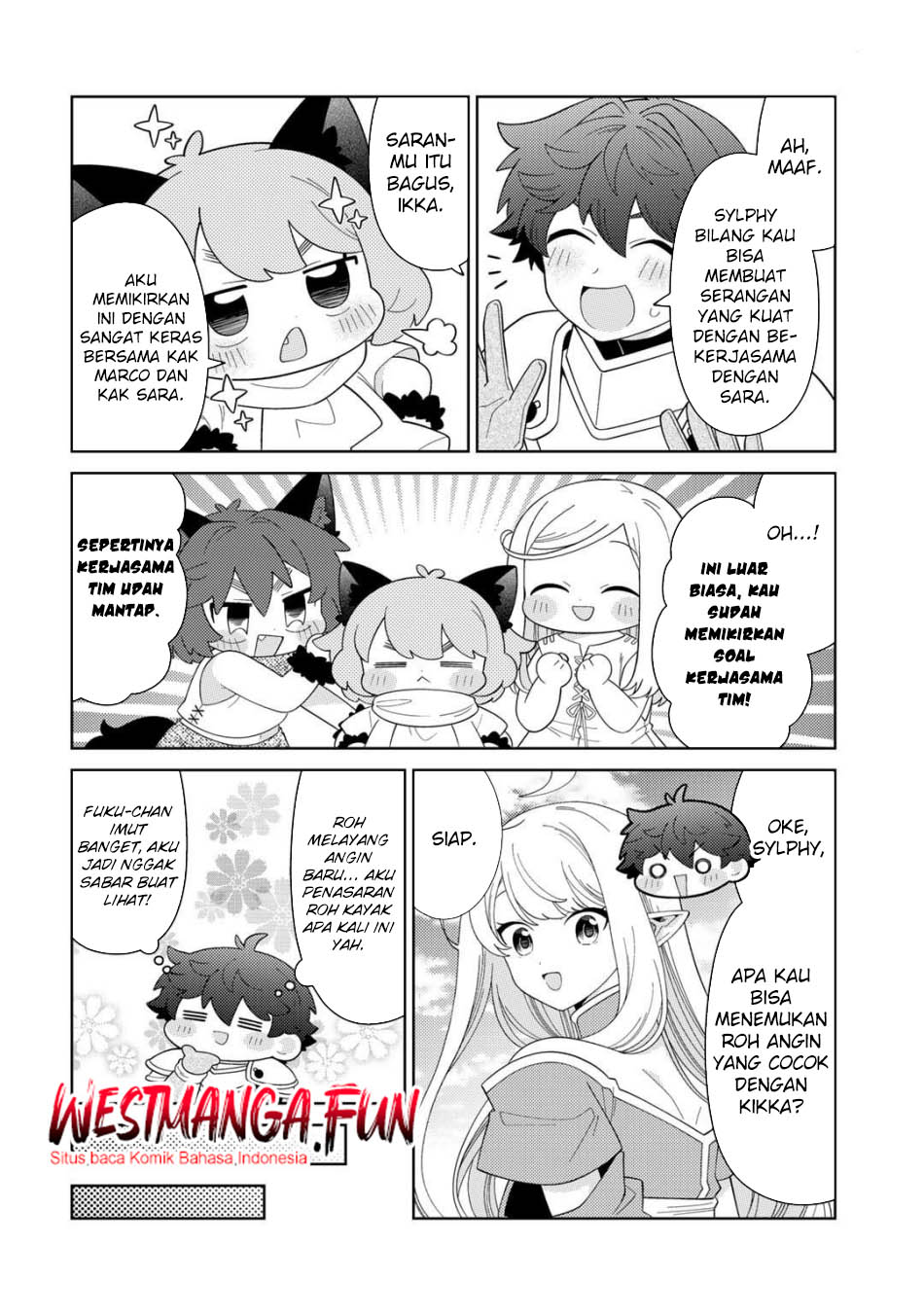 Seirei-tachi no Rakuen to Risou no Isekai Seikatsu Chapter 70 Gambar 19