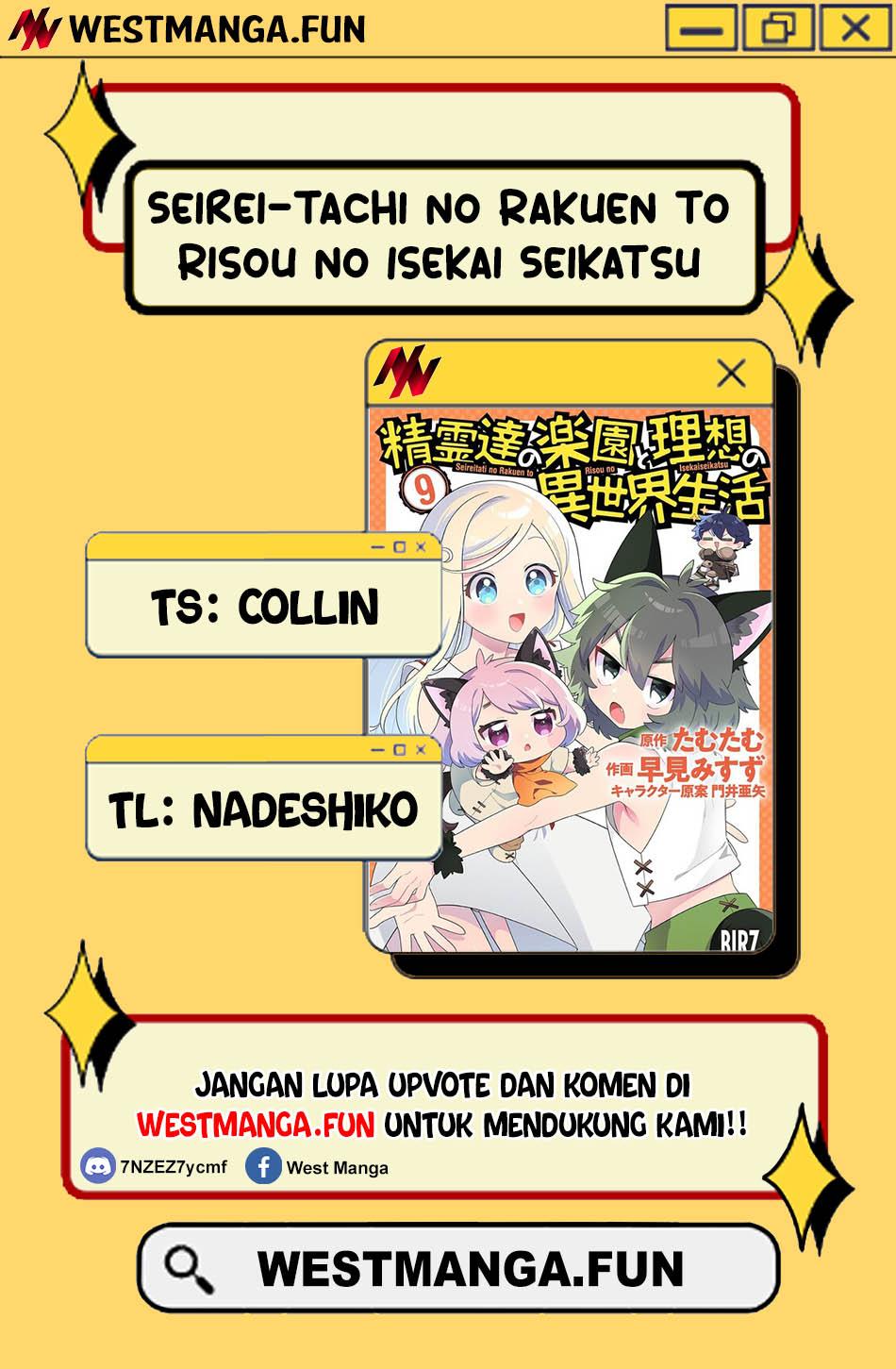 Seirei-tachi no Rakuen to Risou no Isekai Seikatsu Chapter 70 Gambar 4