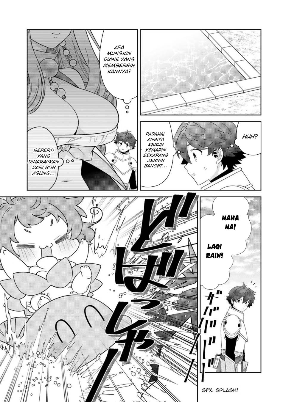 Seirei-tachi no Rakuen to Risou no Isekai Seikatsu Chapter 70 Gambar 5