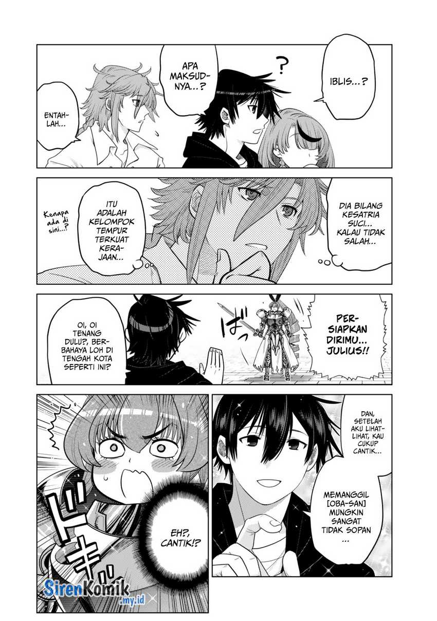 Ochikobore Datta Ani Ga Jitsuha Saikyou: Shijou Saikyou No Yuusha Wa Tensei-shi, Gakuen De Mujikaku Ni Musou Suru Chapter 33 Gambar 7